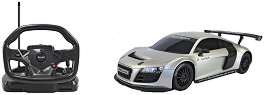 Количка с дистанционно Audi R8 - Rastar - Със звук — 53600