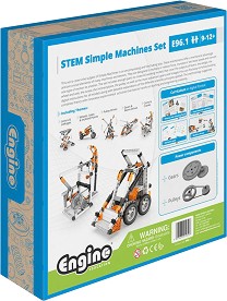 Детски конструктор Engino - Прости машини - 60 модела — Е96.1