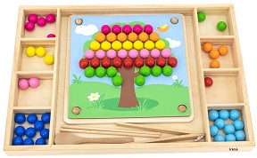 Дървена мозайка с предизвикателства - Viga Toys — 44574