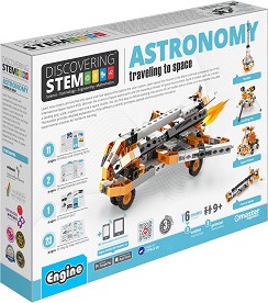 Конструктор Engino - Пътуване до космоса 5 в 1 - От серията Discovering Stem