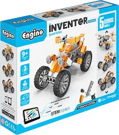 Engino - Четириколка 5 в 1 - От серията Inventor — IN20