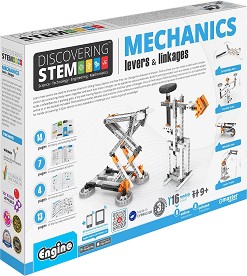 Конструктор Engino - Лостове и връзки 16 в 1 - От серията Discovering Stem
