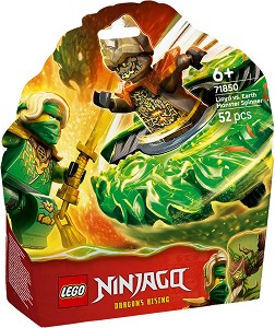 LEGO Ninjago - Спинер с Лойд срещу стихийно чудовище - Детски конструктор — 71850