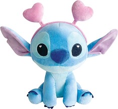 Плюшена играчка Стич със сърчица - Disney Plush - На тема Лило и Стич — PDP2400508