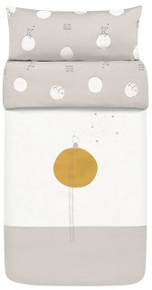    3  Baby Clic Dreamer Grey -   60 x 120  70 x 140 cm,   Dreamer Grey - 