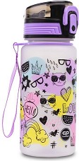 Детска пластмасова бутилка Cool Pack Brisk - С вместимост 400 ml от серията Mood — Z17934