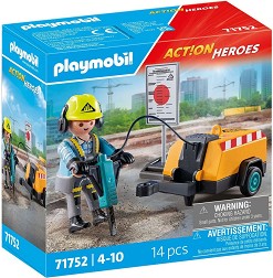 Playmobil Action Heroes - Работник — 71752