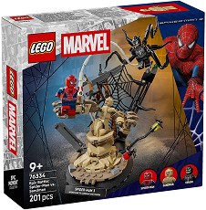 LEGO Marvel Super Heroes - Епична битка: Спайдърмен срещу Пясъчния човек - Детски конструктор — 76334