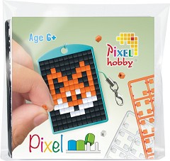 Мозайка ключодържател Лисица - Pixelhobby - Творчески комплект — 23100