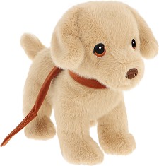 Плюшен лабрадор на каишка - Keel Toys - С височина 23 cm — SE3807
