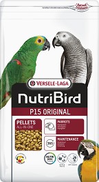 Храна за големи едноцветни папагали VERSELE LAGA P15 Original — 1 кг, от серията NutriBird