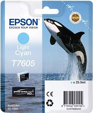    Epson T7605 Light Cyan - 25.9 ml - 