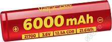  3.6 V F60 21700 -  Li-Ion (21700) 6000 mAh - 