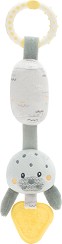 Мека играчка Тюленче - Kikka Boo - С гризалка и дрънкалка, от колекцията Seally Me — 31201010475