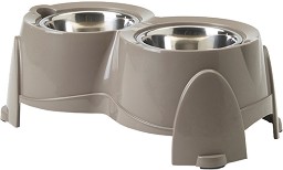 Комплект за хранене за кучета Savic Ergo Feeder — 2 × 1,5 л, със стойка