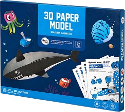 Оригами Морски животни - Jarmelo - Творчески комплект — JM08367
