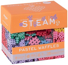 Мини вафлен конструктор Pastel - Mario Inex - 300 части — 903636