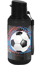 Детска пластмасова бутилка Paso - С вместимост 500 ml на тема Football club — PP26FD-3030