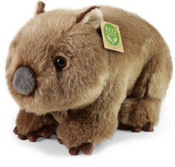 Еко плюшен вомбат - Rappa - С дължина 28 cm — 240773