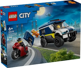 LEGO City - Полицейски бус за превоз на затворници - Детски конструктор — 60479