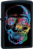 Ветроустойчива запалка Zippo Colourful Skull