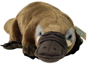 Еко плюшена птицечовка - Rappa - С дължина 44 cm — 211582