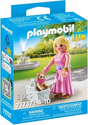 Playmobil My Life - Дама и нейното чихуахуа — 71737