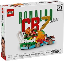 LEGO Editions - Кристиано Роналдо: Футболни акценти - Детски конструктор — 43012
