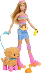Кукла Барби с кученце - Mattel - На тема Barbie — JMJ44