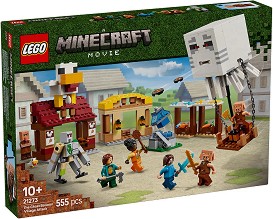 LEGO Minecraft - Нападението на огнения призрак-балон в селото - Детски конструктор — 21273