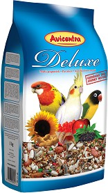 Храна за средни папагали Avicentra - 1 кг, от серията Deluxe