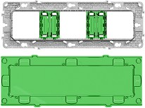     3 x 2M / 8M Schneider Electric -  6 - 8    New Unica - 