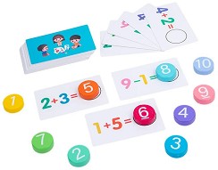 Карти и жетони за смятане - По метода на Монтесори — Smart Baby ACT248