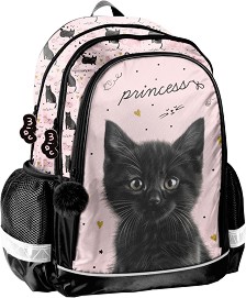 Ученическа раница Paso - От серията Black Cat — PP26BC-081