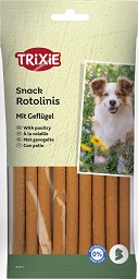 Пръчици за кучета Trixie Rotolinis - 120 г, с пилешко