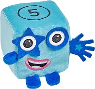 Плюшена играчка Numberblocks Five - От серията Blocklets — Learning Resources