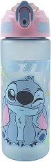 Детска пластмасова бутилка Стич - С вместимост 600 ml на тема Stitch — 552-05217