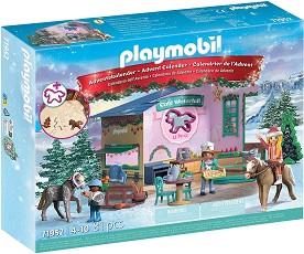 Playmobil - Печене на коледни сладкиши в Rider Cafe — 71952