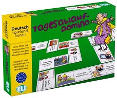 Das Tagesablauf-Domino - Образователна игра на немски език — ELi Publishing