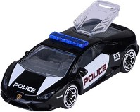 Метална полицейска кола Lamborghini Huracan - Majorette - От серията Rescue World — 8503100001