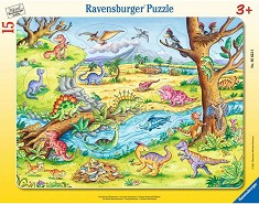Малките динозаври - Детски пъзел от 15 части — Ravensburger 05633