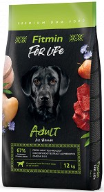 Суха храна за кучета Fitmin Adult - 12 кг, от серията For Life, в зряла възраст