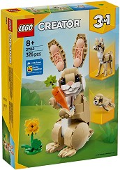 LEGO Creator - Сладко зайче 3 в 1 - Детски конструктор — 31162