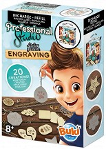 Гравирай сам ключодържатели - Buki France - Творчески комплект от серията Professional Studio — BK5434