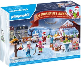 Playmobil - Адвент календар: Коледен базар — 71472