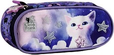 Овален ученически несесер Derform - С 1 отделение от серията Cleo & Frank Company — 712364