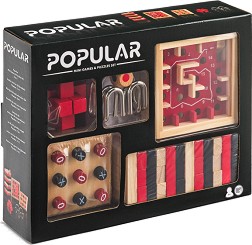 Комплект мини игри 5 в 1 Popular — 92209