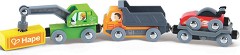 Дървено влакче Строителни машини - HaPe
