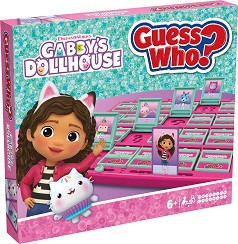 Guess Who - Къщата за кукли на Габи - Детска състезателна игра — Winning Moves 04635