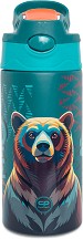 Детска стоманена термо бутилка Bono - Cool Pack - С вместимост 350 ml от серията Wild Life — Z10968